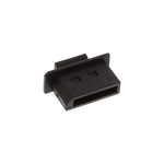 Staubschutz f&uuml;r DisplayPort-Buchse mit Griff, schwarz, 50er Pack InLine® 59948H