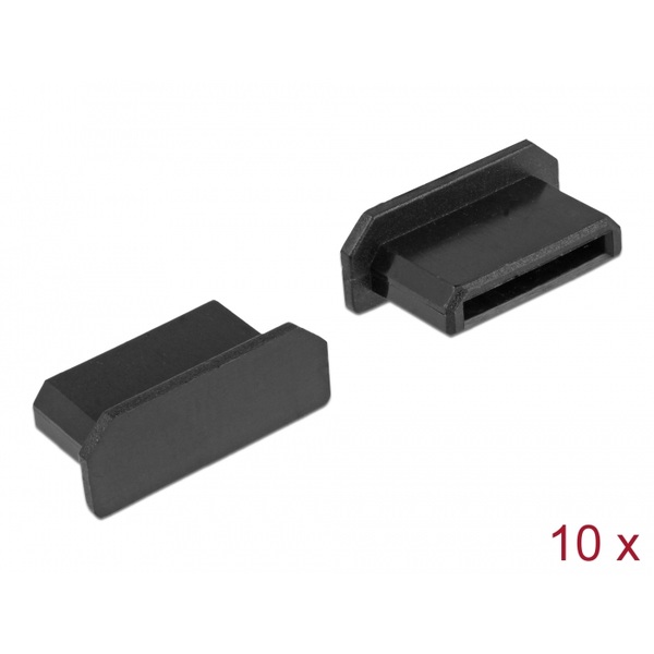 Delock Staubschutz für HDMI mini-C Buchse ohne Griff 10 Stück schwarz Delock 64028