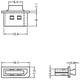 Delock® 64025 Zeichnung