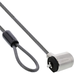 InLine® Notebook Sicherheitsschloss, mit Schlüssel, 4,4mm x 1,5m InLine 55715