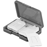 Speicherkarten-Transportbox<br>passgenau f&uuml;r max. 4x SD/microSD/MMC-Karten Goobay 95349