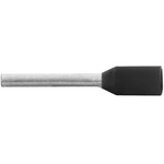 100x Aderendhülse 14mm x ∅ 1,7 mm, 1,5 mm², schwarz VOGT AG 470408