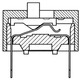 Mini DIP Schaltter Schnitt