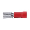 Flachsteckhülse 4.8mm Rot 100 Pack