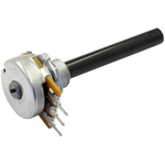 5x Drehpoti 200 Ω, linear, max. 500 Volt Omeg PC20BU CEPS F1 L:50 A220R