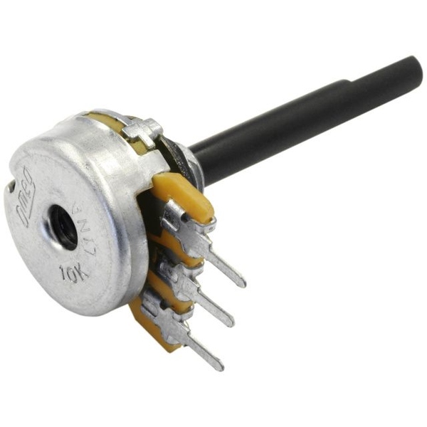 5x Drehpoti  100 Ω, linear, 4mm Omeg PC16BU CEP F22 L:35 A100R