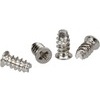 InLine® Lüfterschrauben, 5,0x10,0mm, silber, 2000 Stück Pack, bulk