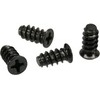 InLine® Lüfterschrauben, 5,0x10,0mm, schwarz, 50 Stück