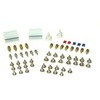 InLine® Schraubenset, mit Jumper, Klebeklipp etc.