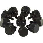 InLine® Rändelschrauben (schwarz) für Gehäuse, 12mm, 10er Pack