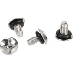 InLine® Schraubenset, für Mainboard, mit Gummi Unterlegscheiben, metrisch, 10-teilig