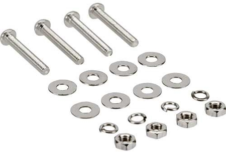 InLine® Lüfterschrauben Set, für 15mm Lüfter
