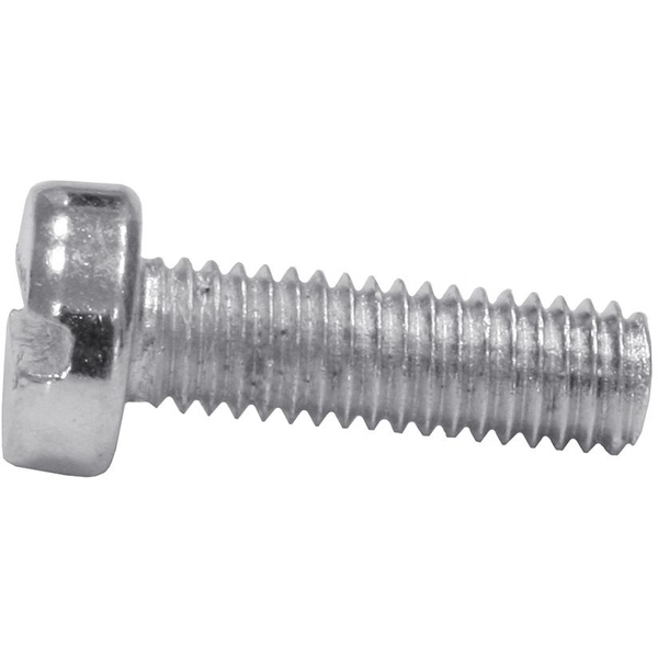 Schlitz-Zylinderkopfschraube, M4x20mm, 100 Stück