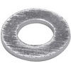Unterlegscheibe M4, Höhe 0,8mm, glatt, Metal, 100 Stück