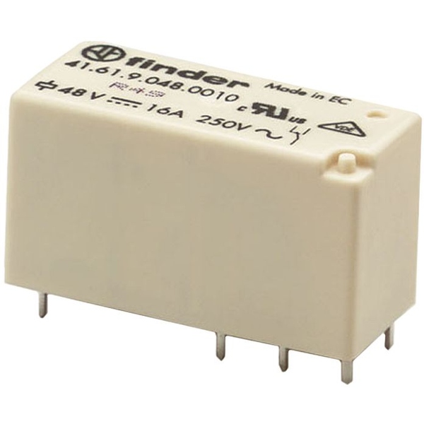 Relais 1x Wechsler 16 A 12 Vdc, Serie 41 finder 41.61.9.012.0010