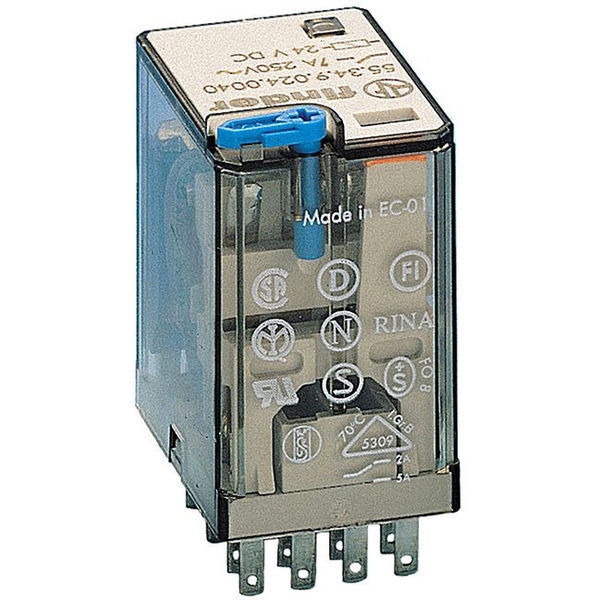 Relais 4x Wechsler 7 A, 12 Vdc finder 55.34.9.012.0040