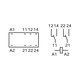 FINDER Relais 2x Wechsler 2 A 24 Vdc Bild 0