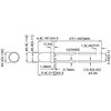 Leuchtdiode, klar orange, 3mm, 1300mcd Kingbright L7104SEC