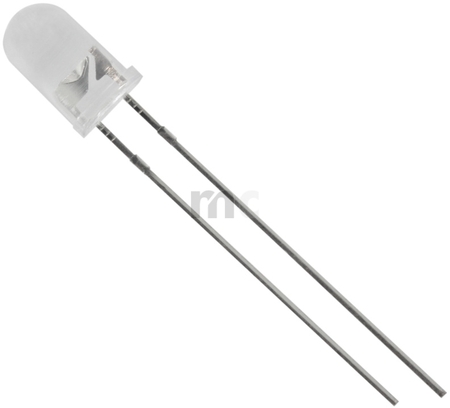 leuchtdiode ∅ 5mm, grün Linse klar, 6500mcd Kingbright L-7113ZGC