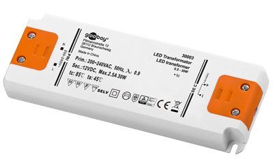 Elektronischer LED Transformator 0,5 -> 12 Watt für LED Lampen