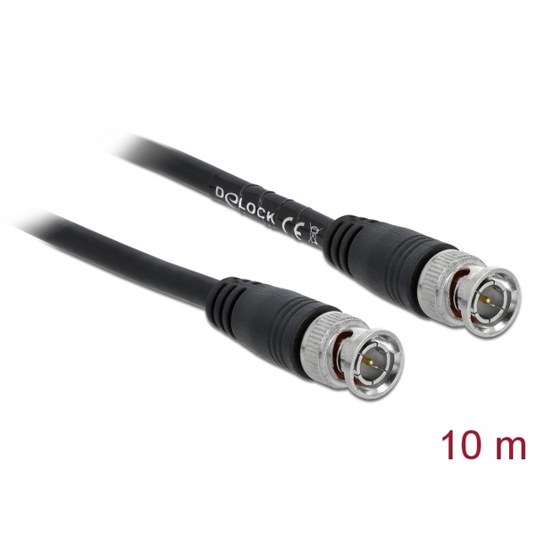 Delock Kabel BNC Stecker zu BNC Stecker 10m Delock 80085