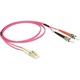 Bild 1 - Delock Kabel Lichtwellenleiter LC > ST Multimode OM4 1 m
