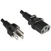 Netzkabel für Japan an Kaltgerätestecker C13, 1,8m rmLine 6029