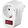 Schukosteckdose Adapter mit AN/Aus Schalter, beleuchtet Goobay 68906