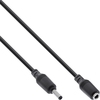 DC Verlängerung 3,5x1,35mm, AWG24, schwarz,  3m InLine 40157X