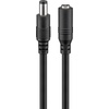 DC-Strom-Verlängerungskabel, 2,1mm DC-Stecker auf DC-Buchse, 24 Watt, 10m Goobay 71400