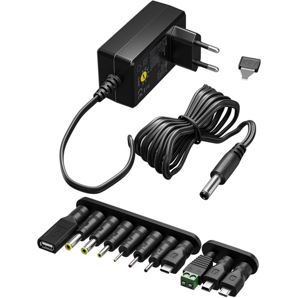 Universal-Netzteil 3 V - 12 V, max. 7,2 W Goobay 64571