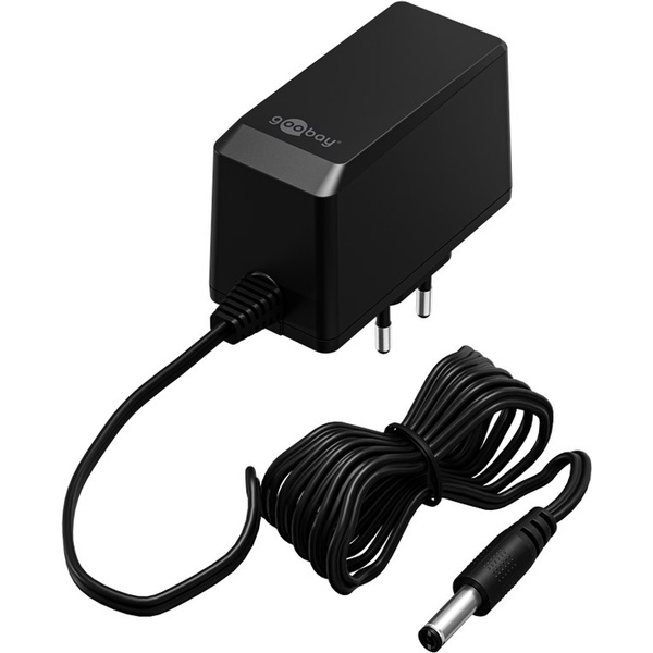 12-V-Netzteil 27 W,  22250mA , DC Stecker 5,5mmx 2,1mm Goobay 64979