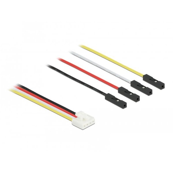 Delock Conversion IOT Grove Kabel 4 Pin Stecker zu 4 x Jumper Buchse 0,2m Delock 86947