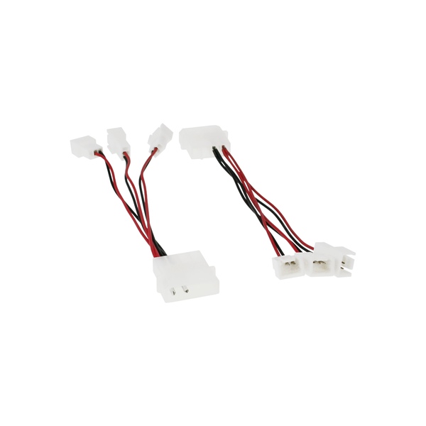 PC Lüfterstromkabel von 12 Volt auf 5 Volt für 3 Lüfter