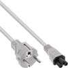 Notebook Stromkabel, 1,8m, 0,75mm², Grau