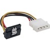 SATA Stromkabel-Adapter, Sata Winkelstecker auf Molex Stecker
