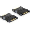 SATA Stromadapter Adapter 15 Pin Stecker auf Stecker Delock 65043