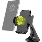 Kabelloses Ladegerät 10 W, Schwarz für Smartphones und Geräte mit Qi-Standard