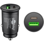 Dual-USB Auto Schnellladegerät USB-C™ PD (Power Delivery) bis 27 Watt