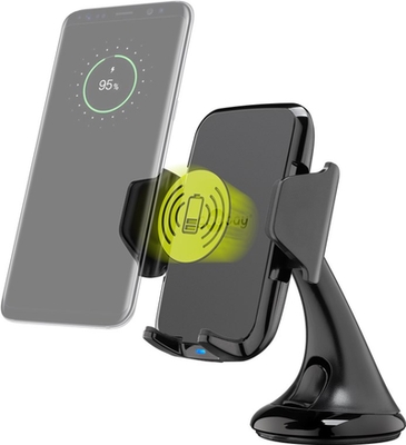 Kabelloses Ladegerät 10 W, Schwarz für Smartphones und Geräte mit Qi-Standard