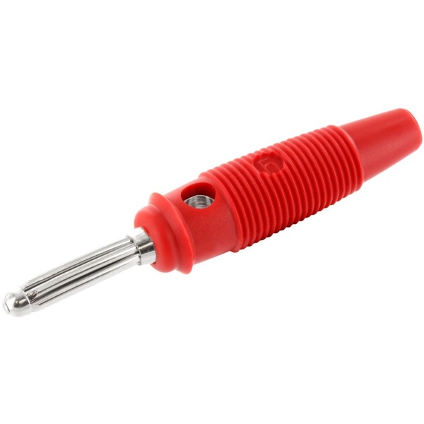 BüLA 30 K Büschel-Stecker rot HIRSCHMANN 