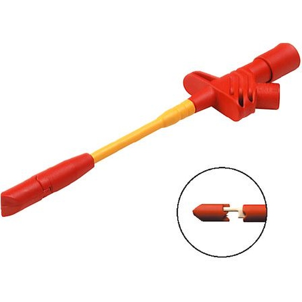 KLEPS 2700 Klemm-Prüfspitze rot Hirschmann 972307101