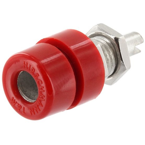 Einbaubuchse BIL 30 Rot HIRSCHMANN 930166101