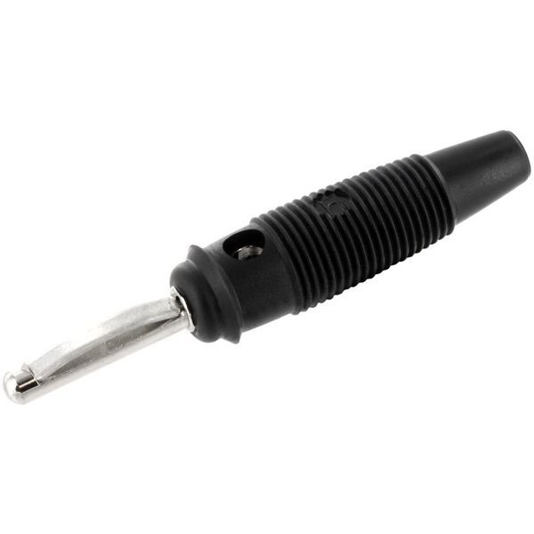 930058100 Hirschmann Vollkontaktstecker mit Querloch VQ 20 Schwarz HIRSCHMANN 