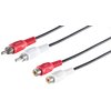 Basic Stereo Cinch Verlängerung 1,5m