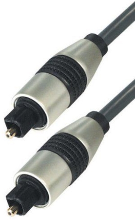 Profi optisches Kabel TOSLINK Silber 5m rmLine 6294