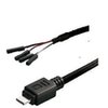 rmLine® USB Kabel mit Micro-B Stecker auf 4 PIN Buchsenleiste 1m