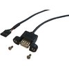 rmLine® USB Kabel, USB A Einbaubuchse an 5-pol Buchse (Mainboardstecker) mit Schirm 75cm