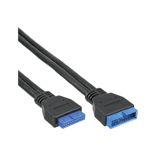 USB 3.0 Verlängerung intern, Stecker auf Buchse, 0,35m InLine 33448I