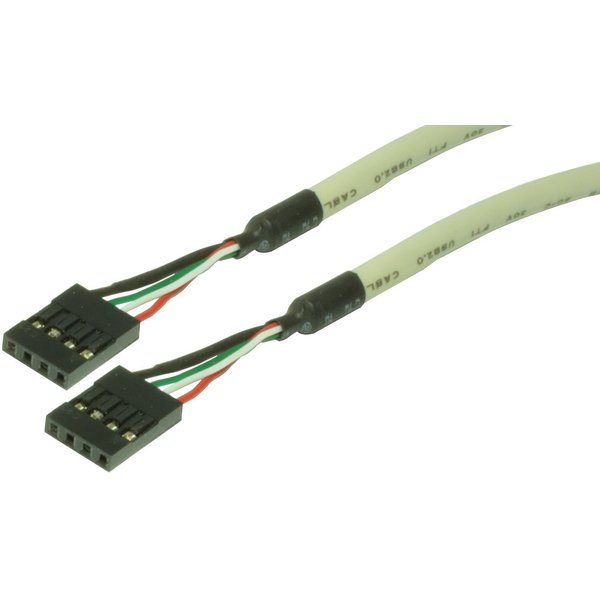 rmLine® internes USB Kabel (UL)  30cm für 1 USB Port, 4 polig rmLine 71780